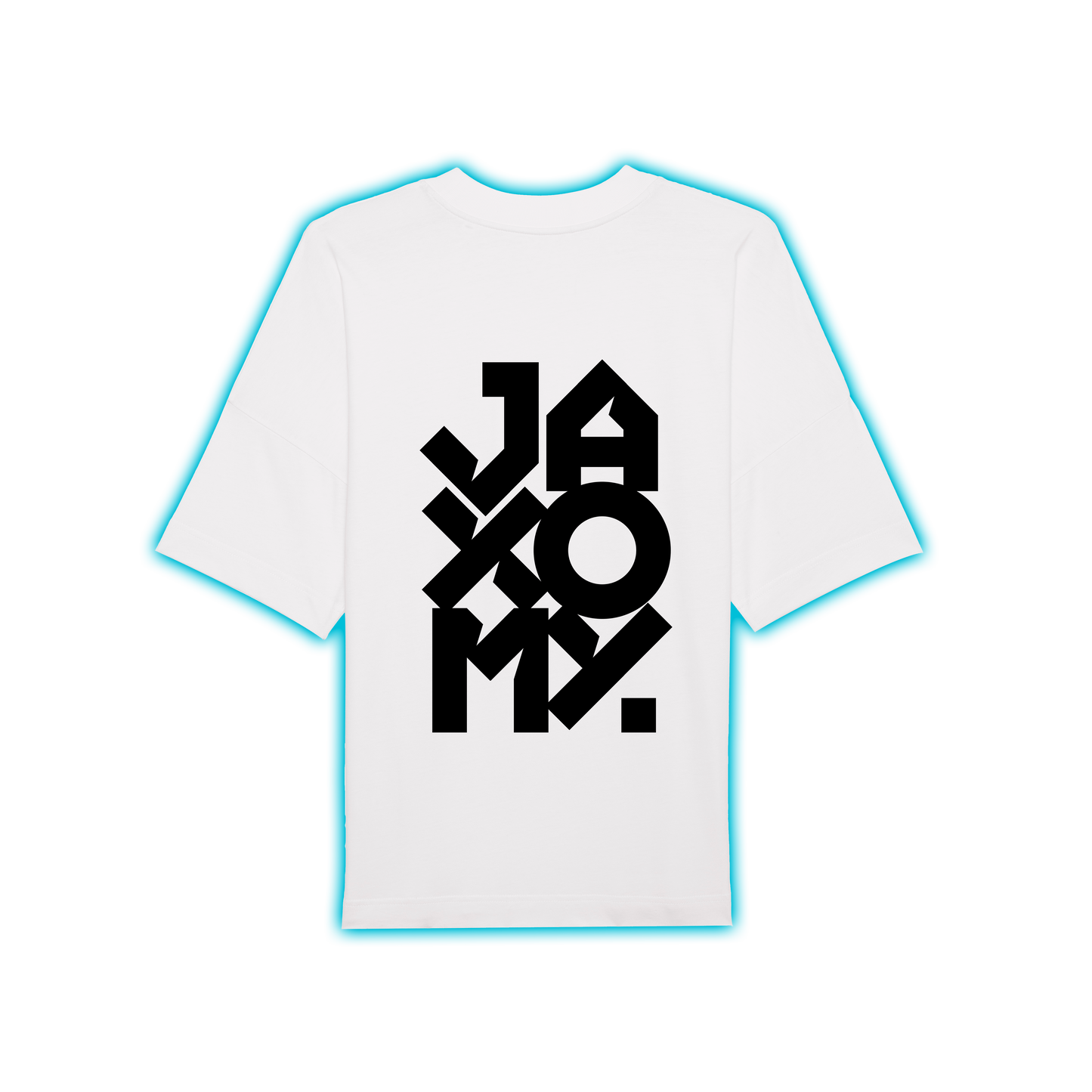 T-Shirt Jaxomy Logo Oversized Uni-Sex Cut WHITE