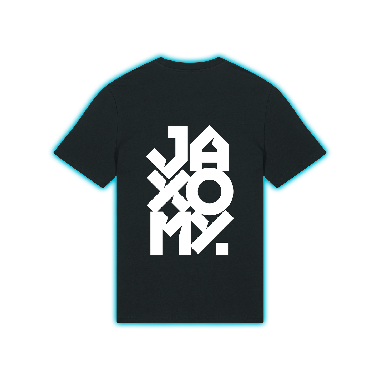 T-Shirt Jaxomy Logo Regular Uni-Sex Cut BLACK