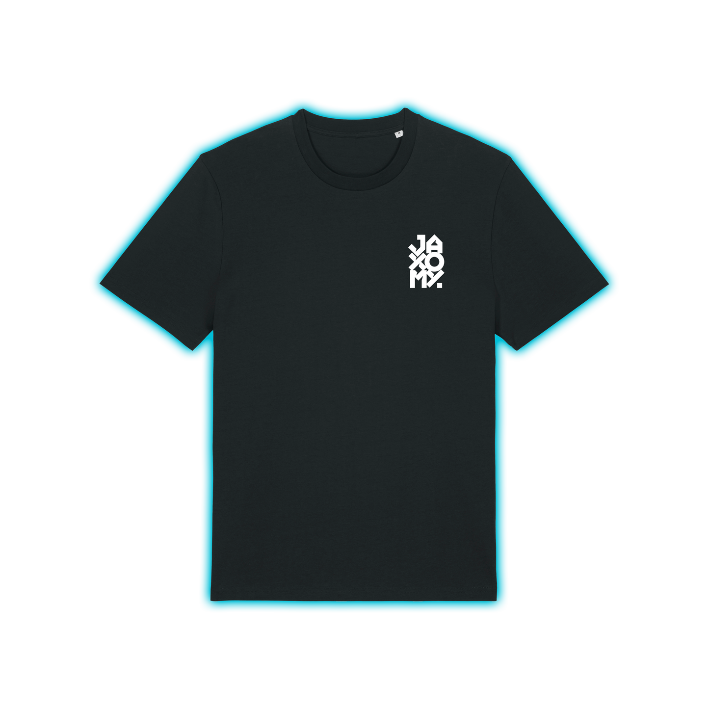 T-Shirt Jaxomy Logo Regular Uni-Sex Cut BLACK