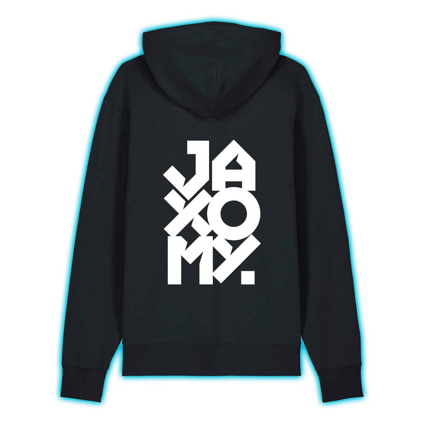 Hoodie Jaxomy Logo Regular Uni-Sex Cut BLACK