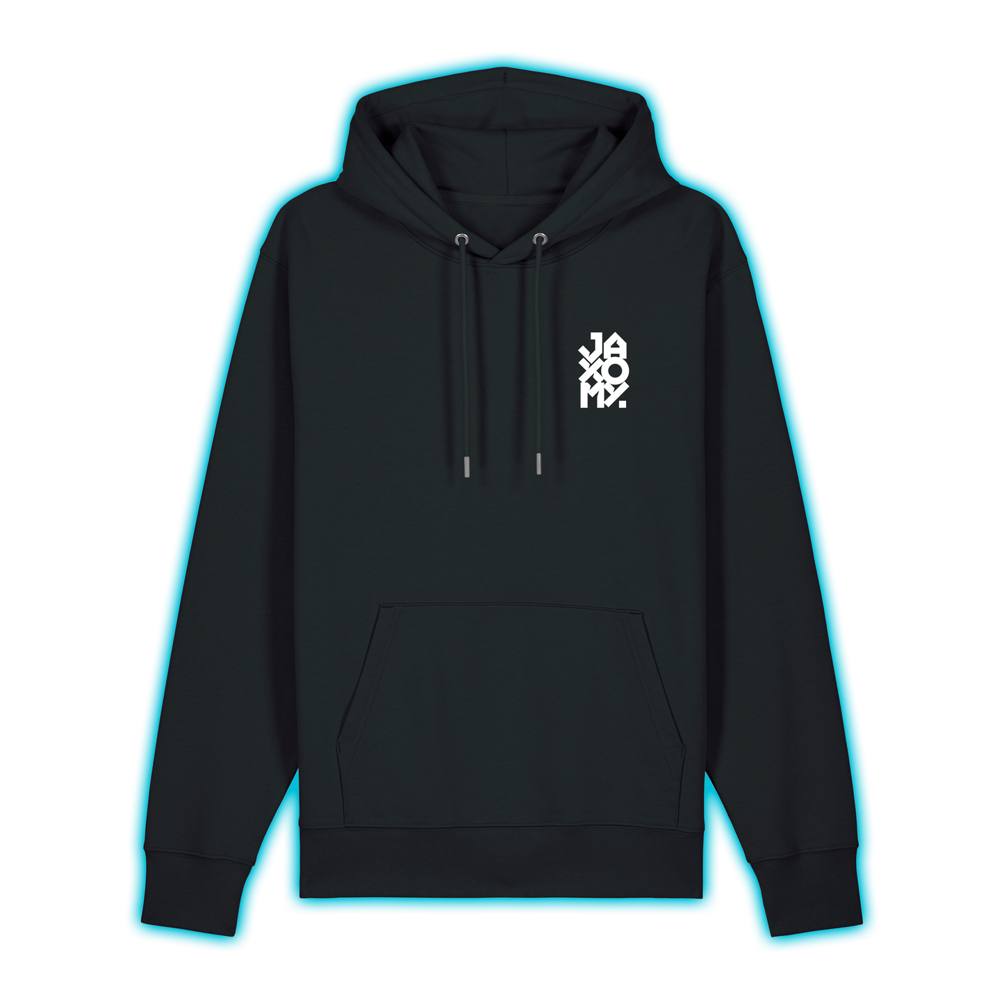 Hoodie Jaxomy Logo Regular Uni-Sex Cut BLACK
