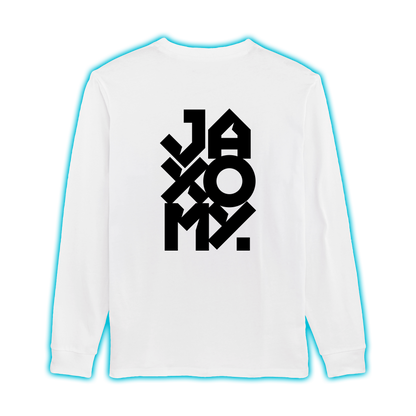 Longsleeve Jaxomy Logo Regular Uni-Sex Cut WHITE