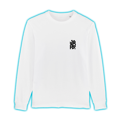 Longsleeve Jaxomy Logo Regular Uni-Sex Cut WHITE